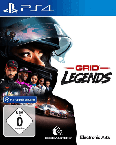 Grid Legends box art for Playstation 4